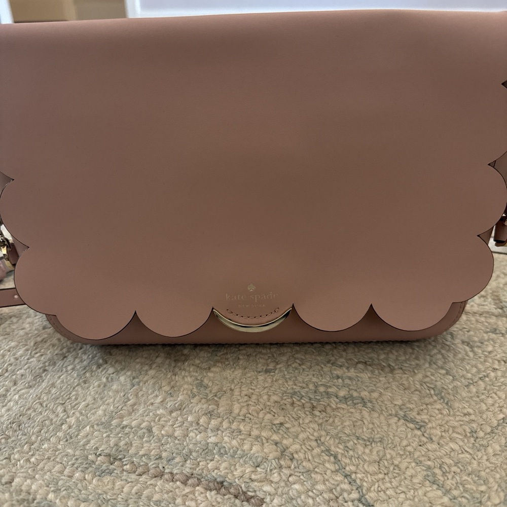 Kate Spade Blush Scalloped Crossbody Bag
